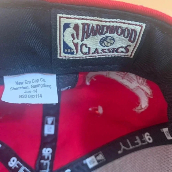 Vintage New Era Youth Chicago Bulls Hardwood Classics Snapback Hat Cap - Picture 6 of 7